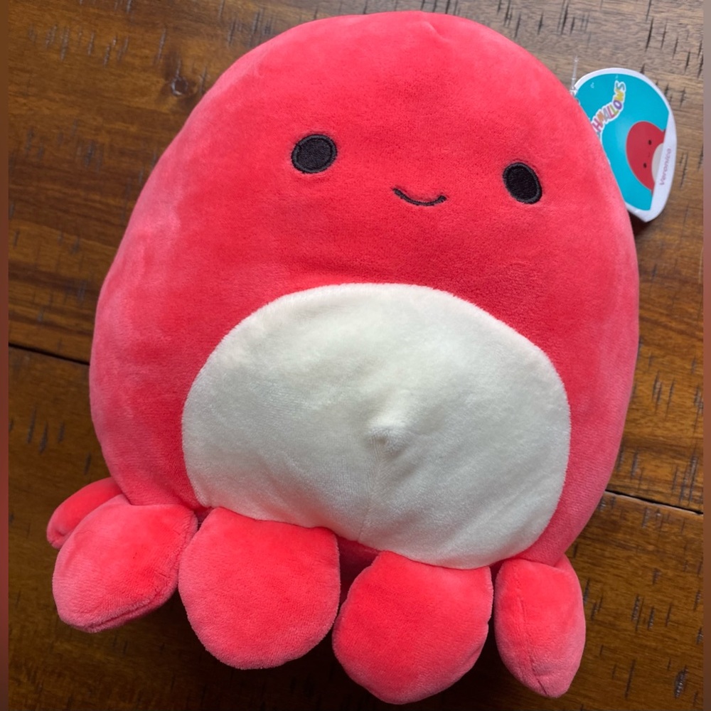 •NWT•Squishmallows Sea Life Veronica The Octopus 8” Plush